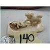 Image 3 : Lot of 2 carvings = Russian Mammoth Dog and Bird 3"