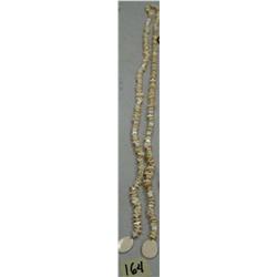 Ivory Chunk Necklace 46"