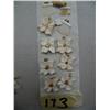 Image 2 : Lot of: 10 Ulus / 2 Baleen Pieces 7 Ivory Flower