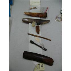 Lot of: Baleen Artifact 7 Pieces