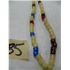 Image 3 : Strand of Old Trade Beads, St. Laurence 29"