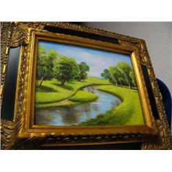 Lot of: 2 Originals Framed, Ornate