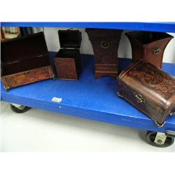 Lot of: 5 Decorative Boxes