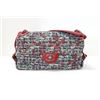 Image 1 : Chanel Red Leather Blue Multicolor Tweed Shoulder Bag