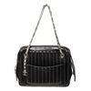 Image 1 : Chanel Black Leather Mademoiselle Shoulder Bag