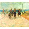 Image 1 : Paul Gauguin - Riding on the Beach #2