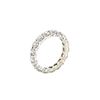 Image 2 : 14KT White Gold 3.10 ctw Diamond Eternity Ring