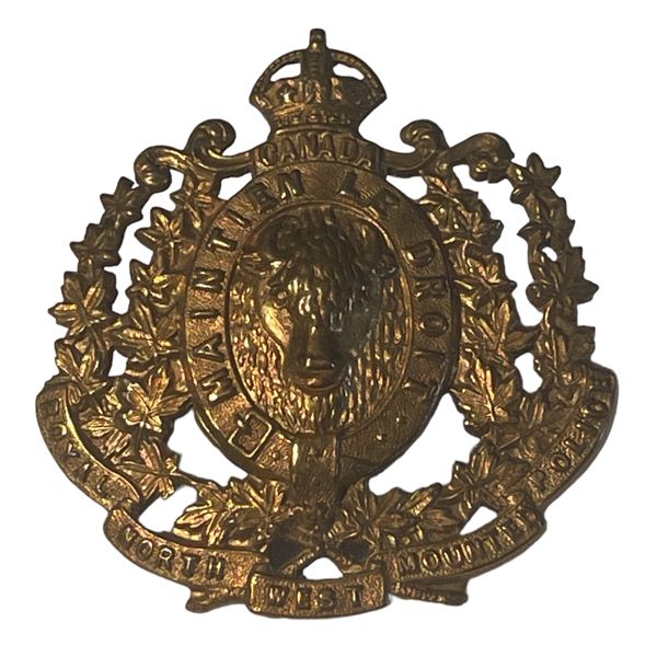 Royal North West Mounted Police Cap Badge