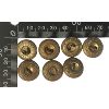 Image 3 : North West Mounted Police Uniform Button Lot