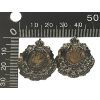 Image 5 : Royal North West Mounted Police Collar Badge Pair