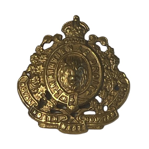 Royal North West Mounted Police Collar Badge 