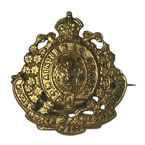 Royal North West Mounted Police Collar Badge 