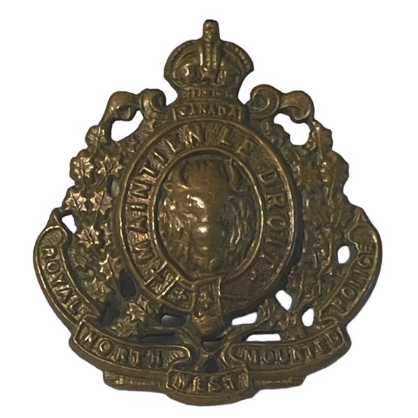 Royal North West Mounted Police Collar Badge 