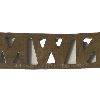 Image 2 : RNWMP Royal North West Mounted Police Shoulder Title Badge