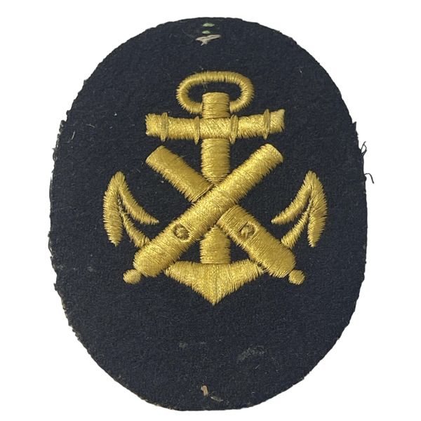 WW2 German Kriegsmarine Ordnance NCO Career Sleeve Badge