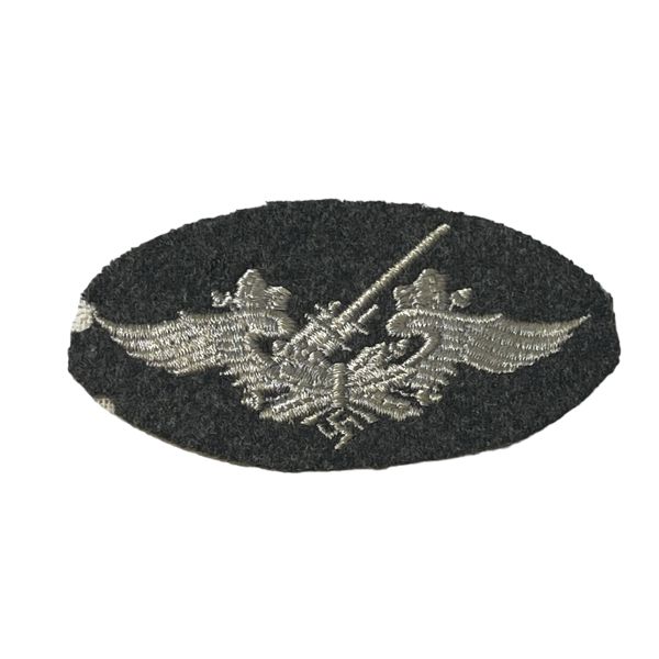 WW2 German Luftwaffe Flak Artillery Personnel Trade Badge