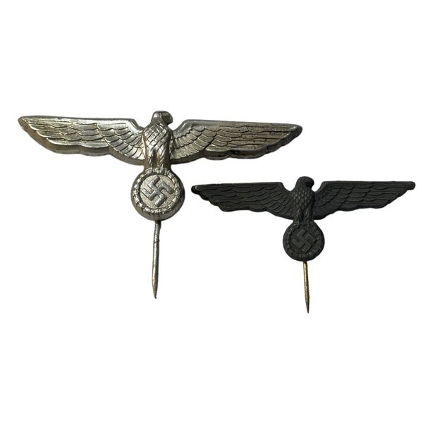 WW2 German Kriegsmarine EM/NCO's Cap Eagle Lot