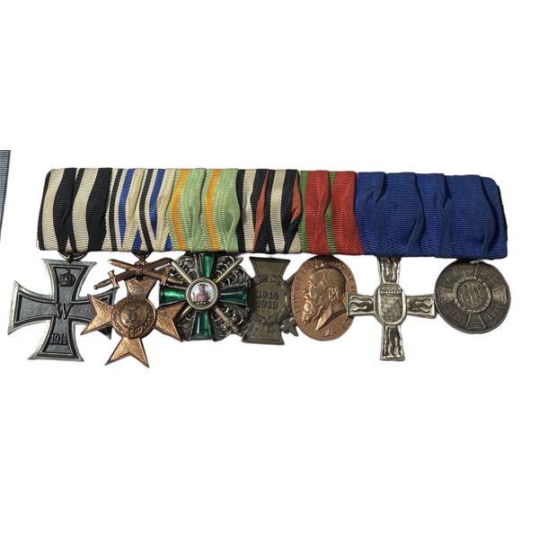 Bavarian Seven Place Medal Set