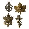Image 1 : Canadian Military Cap Badge Lot