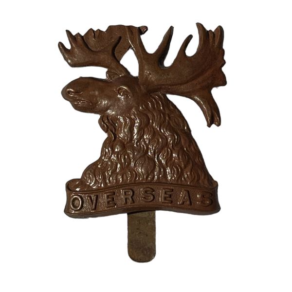 WW2 Ontario Mounted Rifles Cap Badge