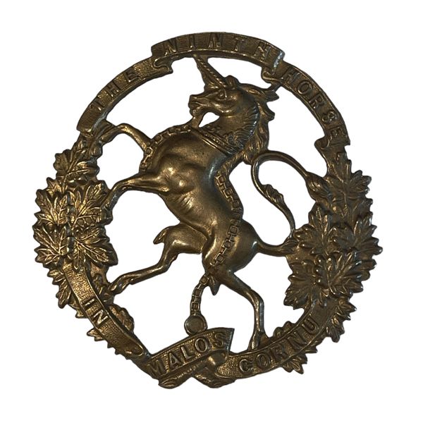 9th Mississauga Horse Helmet Badge