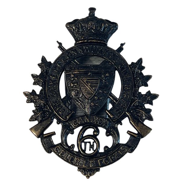 Pre WW1, 6th DCOR Cap Badge 