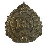 Image 2 : WW1 CEF 138th Battalion, Edmonton, Cap and Collar Badge Lot