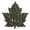 Image 1 : WW1 CEF 142nd Battalion, London's Own, Cap Badge