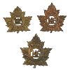 Image 1 : WW1 CEF 146th Battalion, Kingston, Cap Badge Lot