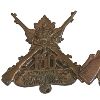 Image 2 : WW1 CEF 150th Battalion, Carabiniers Mont Royal, Cap & Collar Badge Lot