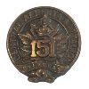 Image 1 : WW1 CEF 151st Battalion, Central Alberta, Cap Badge 
