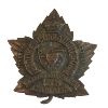 Image 4 : WW1 CEF 158th Battalion, Duke of Connaught's Own, Cap & Collar Badge Lot