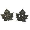 Image 8 : WW1 CEF 156th Battalion, Brockville, Cap & Collar Badge Lot