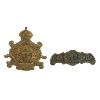 Image 1 : WW1 CEF 202nd Battalion, Edmonton Sportsmen, Cap & Shoulder Title Badge Lot
