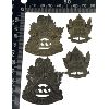 Image 4 : WW1 CEF 222nd Battalion, Southern Manitoba, Cap & Collar Badge 