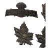 Image 3 : WW1 CEF 229th Battalion, South Saskatchewan Cap, Collar & Shoulder Title Badge Lot 