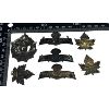 Image 8 : WW1 CEF 229th Battalion, South Saskatchewan Cap, Collar & Shoulder Title Badge Lot 
