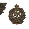 Image 3 : WW1 CEF 230th Battalion, Ottawa Forestry, Voltigeurs Canadiens Francais, Cap & Collar  Badge Lot 