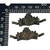 Image 4 : WW1 219th Battalion, Nova Scotia Highlanders Collar Badge Lot 