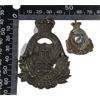 Image 4 : WW1 CEF 253rd Battalion, Queen’s University Highlanders Cap & Collar Badge 