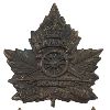 Image 2 : WW1 CEF Royal Canadian Artillery Cap & Collar Badge Lot