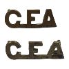 Image 3 : WW1 CEF Canadian Field Artillery Cap & Shoulder Title Badge Lot
