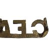 Image 4 : WW1 CEF Canadian Field Artillery Cap & Shoulder Title Badge Lot