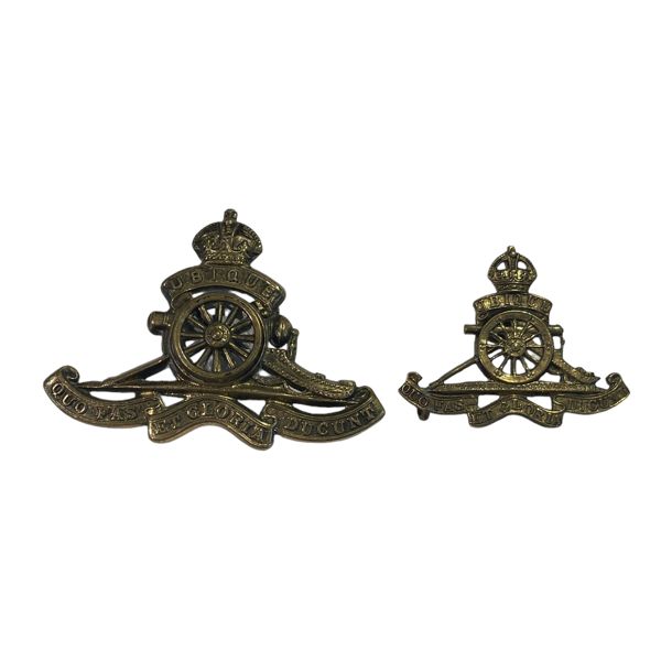 Royal Canadian Artillery Cap Badge Lot