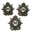 Image 1 : WW1 CEF 244th Battalion, Montreal Cap Badge Lot