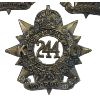 Image 4 : WW1 CEF 244th Battalion, Montreal Cap Badge Lot