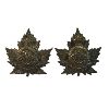 Image 4 : WW1 CEF 245th Battalion, Montreal Grenadiers, Cap & Collar Badge Lot