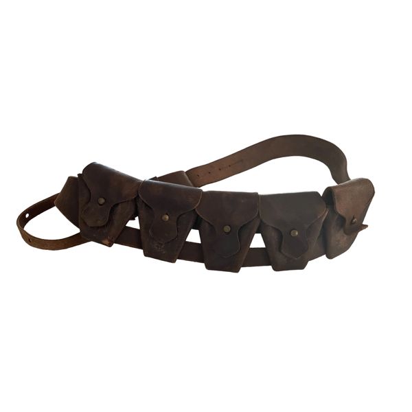 WW1 Leather Bandolier