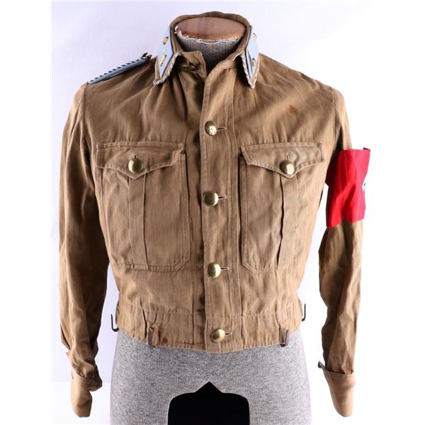 WWII GERMAN HITLER YOUTH LEADER TUNIC