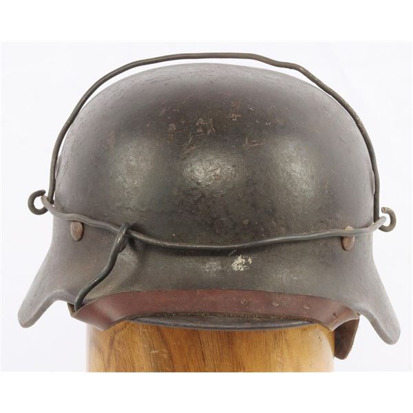 WWII GERMAN THIRD REICH MP 40 HELMET